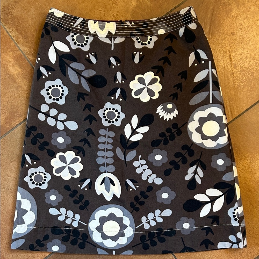 Boden Floral Patterned Women's Skirt